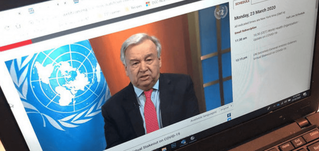 أنطونيو غوتيريش، الأمين العام للأمم المتحدة