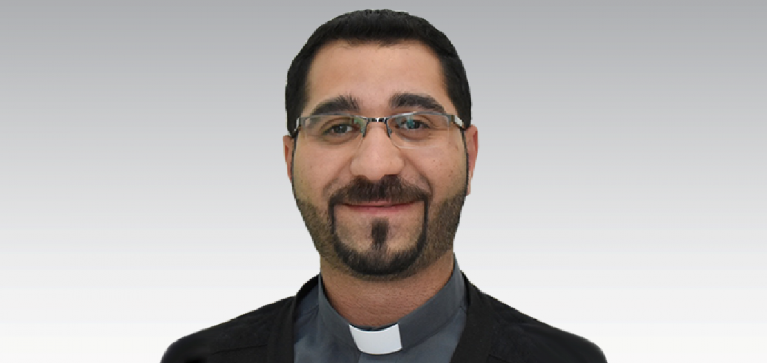 الأب سالم لولص، الكاهن المساعد في رعية اللاتين بمدينة مادبا الأردنية