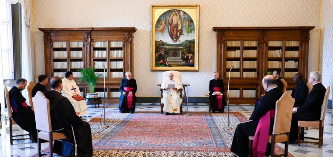 في مقابلته العامة مع المؤمنين البابا فرنسيس يتحدّث عن صلاة يعقوب، 10 حزيران 2020 (إعلام الفاتيكان)