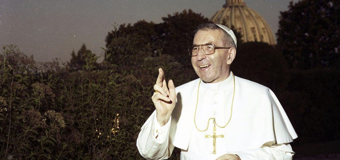 البابا يوحنا بولس الأوّل - ألبينو لوتشاني (26 آب 1978 – 28 أيلول 1978)