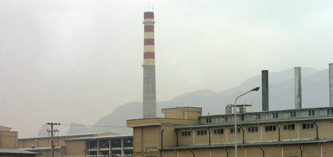 صورة لمجمع نطنز النووي الإيراني على بعد 300 كيلومتر من طهران (رويترز)