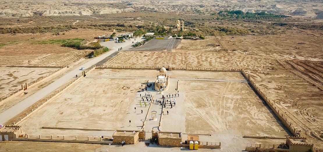 كنيسة القديس يوحنا المعمدان على الضفة الغربية لنهر الأردن