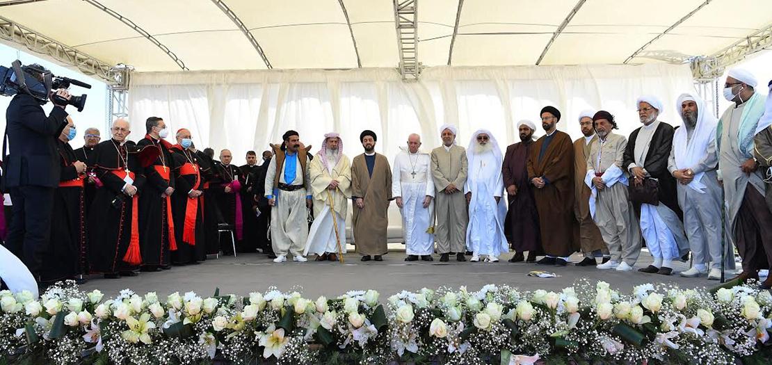 لقاء الأديان في مدينة أور التاريخية العراقية