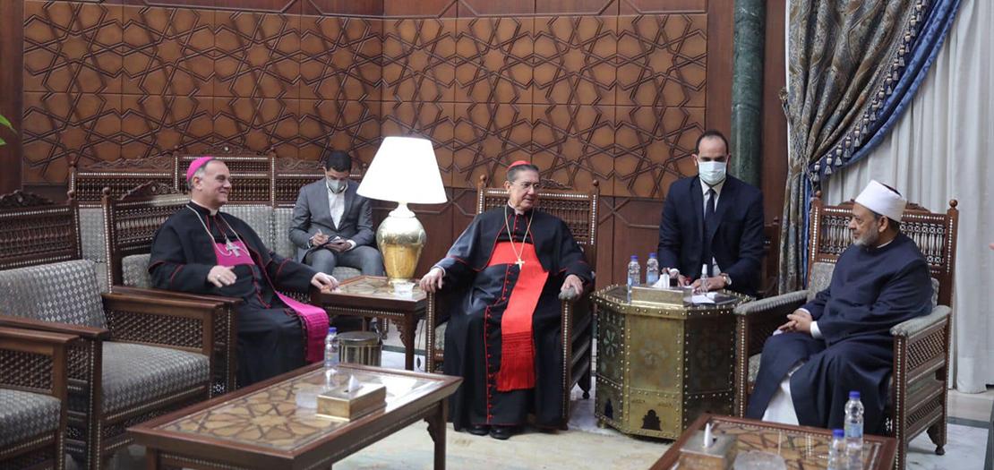 شيخ الأزهر يستقبل رئيس مجلس الحوار الفاتيكاني، ويؤكد مواصلة الجهود المشتركة نحو الأخوّة الإنسانيّة