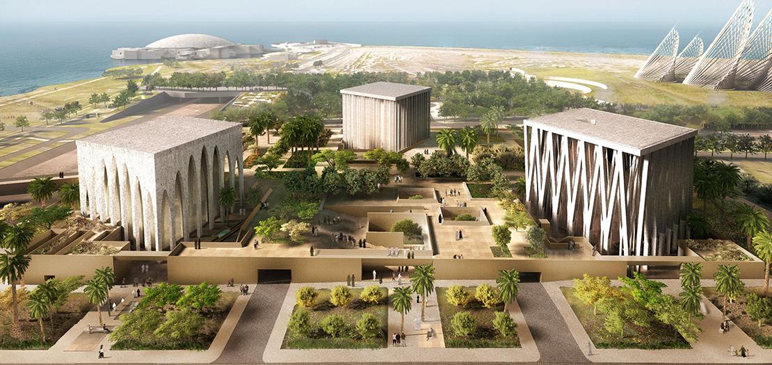 تصميم مشروع بيت العائلة الإبراهيمية، في أبوظبي، المنبثق من وحي وثيقة الأخوة الإنسانيّة