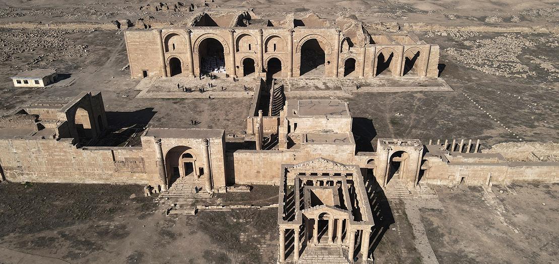 مدينة الحضر العراقية الأثرية، جنوب الموصل 