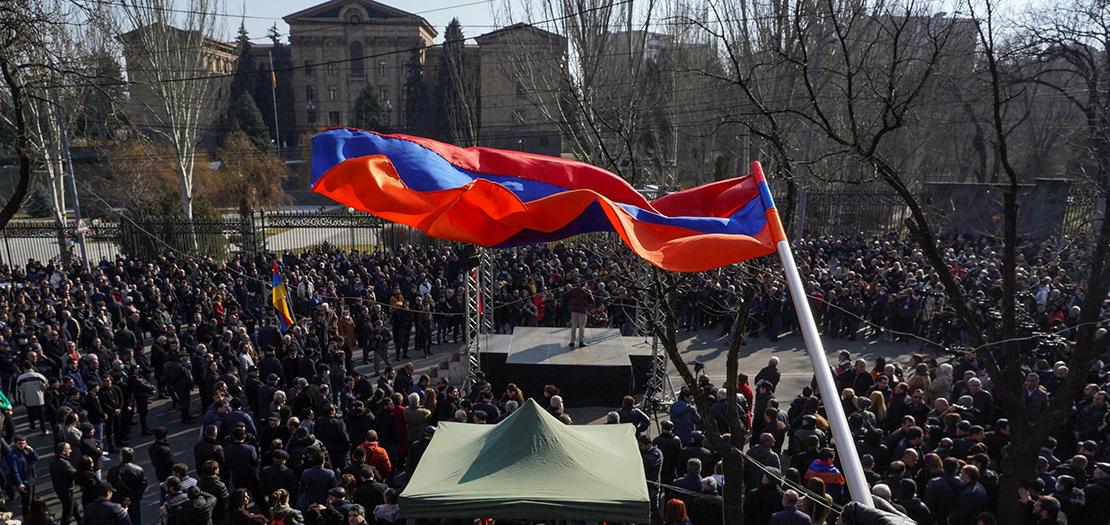 مظاهرات في أرمينيا