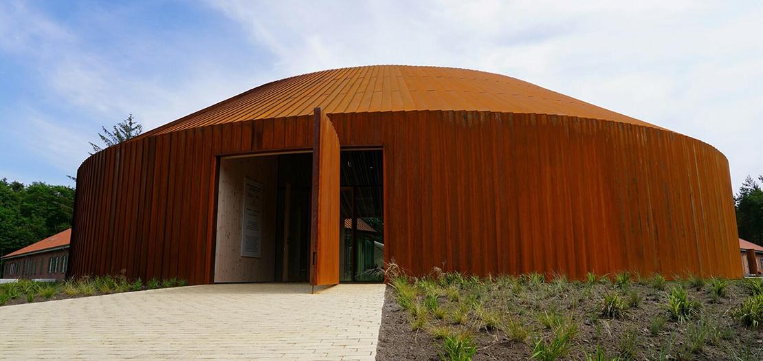 متحف "فلوغت" عن اللاجئين في الدنمارك في منطقة أوكسبول، جنوب غرب البلاد، 25 حزيران 2022