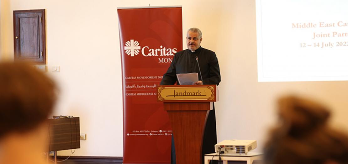 كلمة الأب رفعت بدر في افتتاح مؤتمر كاريتاس منطقة الشرق الأوسط وشمال أفريقيا، في عمّان