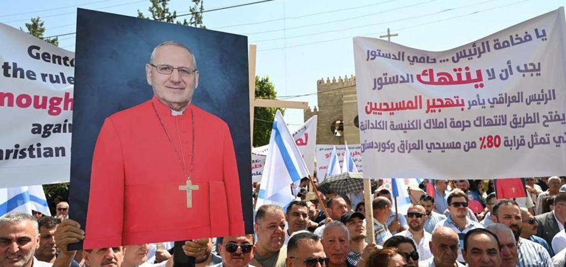 مسيحيو بلدة عنكاوا في أربيل يطالبون رئيس الجمهورية بإلغاء المرسوم ضد البطريرك ساكو