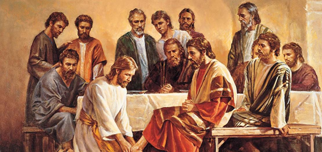 ﴿قَدْ جَعَلتُ لَكُم مِنْ نَفسي قُدوَةً، لِتَصنَعوا أنتُم أيضًا مَا صَنعتُ إليكُم﴾ (يوحنّا 15:13)