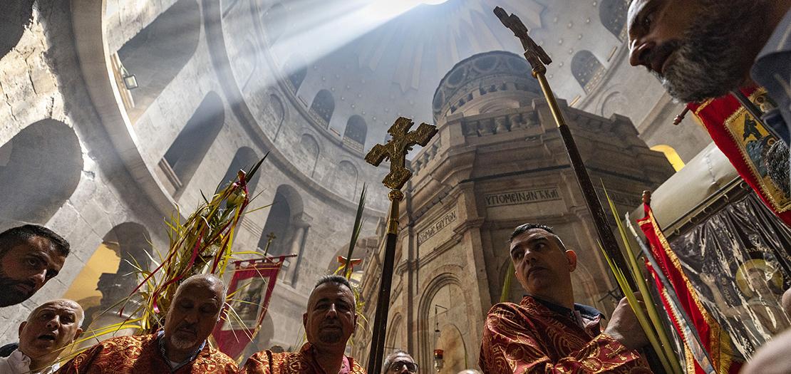كانت القدس عام 1947 تضم 27 ألف مسيحي إلا أنها لم تعد تحوي اليوم سوى أربعة آلاف مسيحي يشكلون أقل من 1 في المئة 