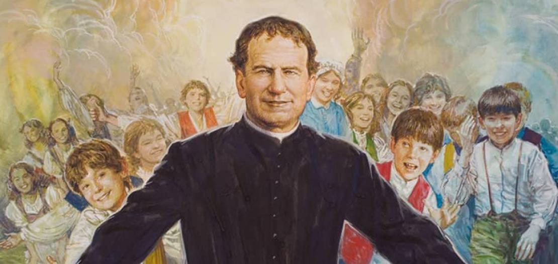 محطات من حياة القديس يوحنا بوسكو مع زوادة تربوية -روحية