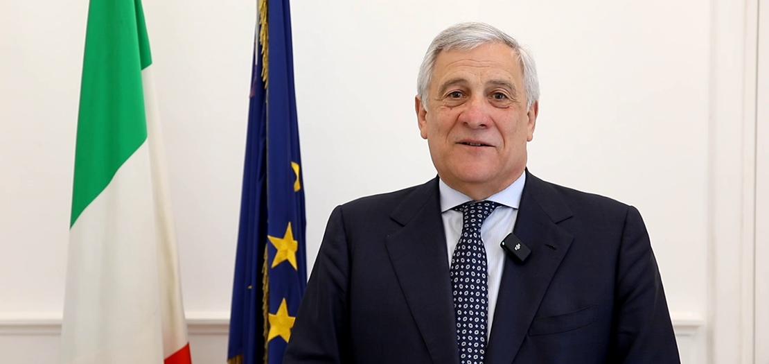 الوزير الإيطالي للشؤون الخارجية أنتونيو تاجاني