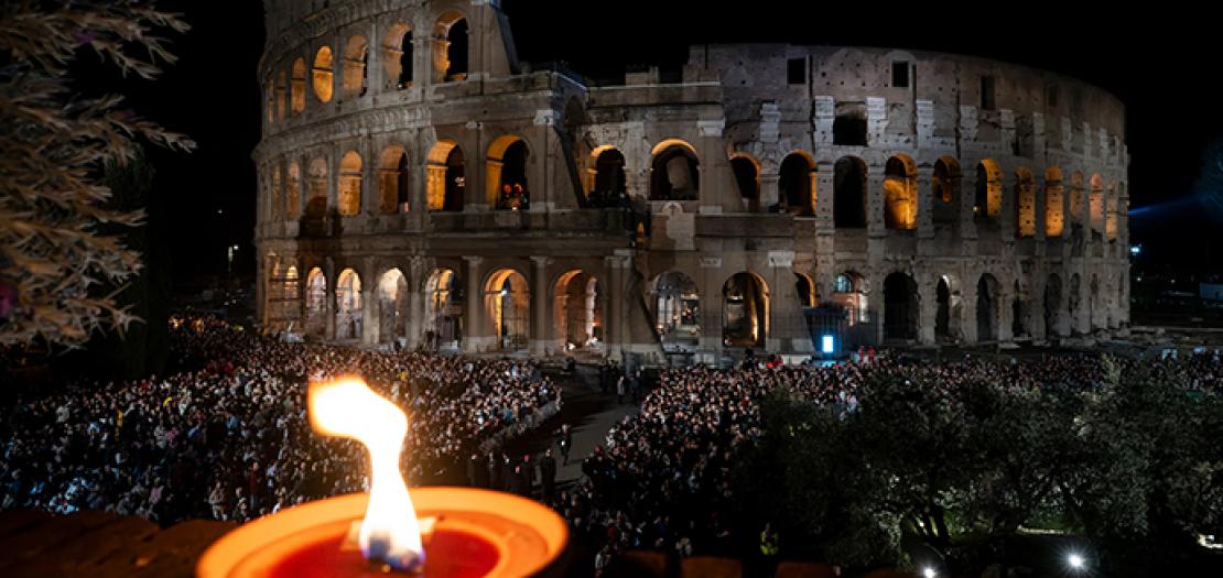 البابا يسير على خطى المسيح