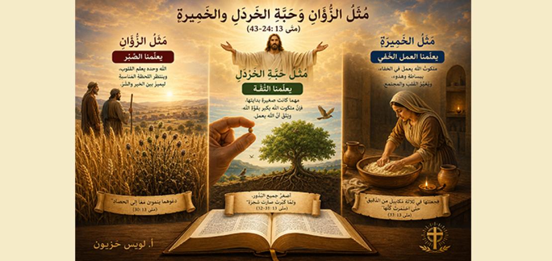 الأحَد السَّادِس عشر من السَّنة: مَثَل الزُّؤان وحَبَّةِ الخَردَل وَالخَميرة (متى 13: 24-43)